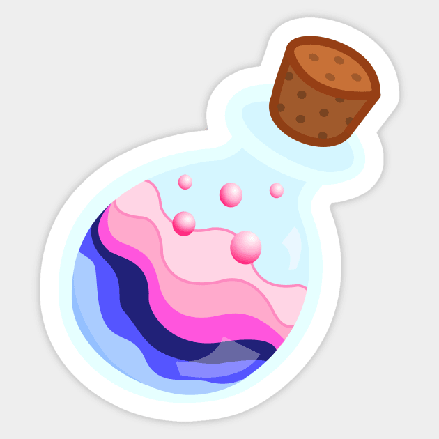 Pride Potion Sticker by traditionation